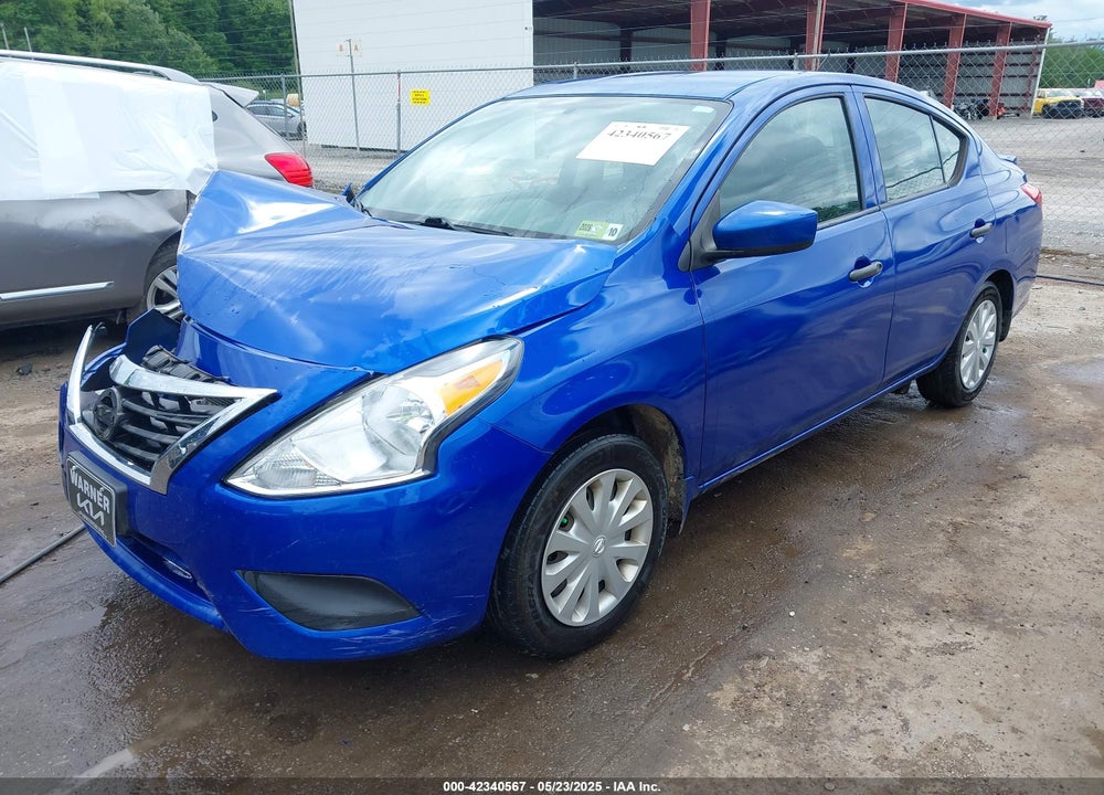 2017 NISSAN VERSA 1.6 S+ VIN: 3N1CN7APXHL896196