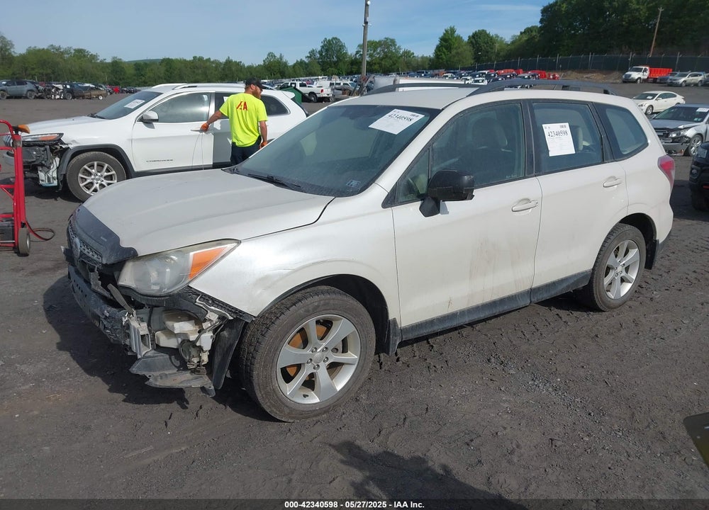 2015 SUBARU FORESTER VIN: JF2SJABC4FH557699