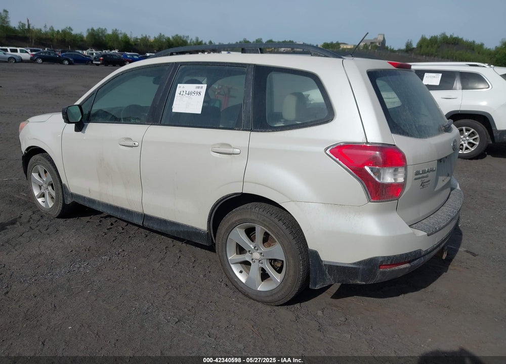 2015 SUBARU FORESTER VIN: JF2SJABC4FH557699