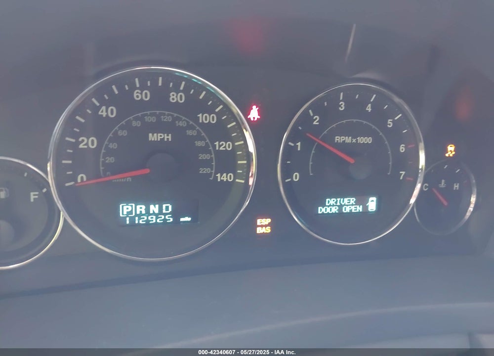 2007 JEEP GRAND CHEROKEE LIMITED VIN: 1J8HR58227C590795