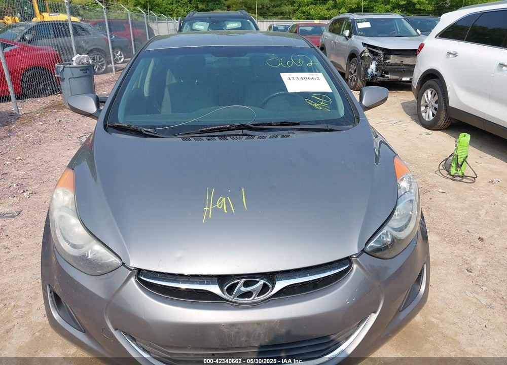 2013 HYUNDAI ELANTRA VIN: 5NPDH4AE8DH356667
