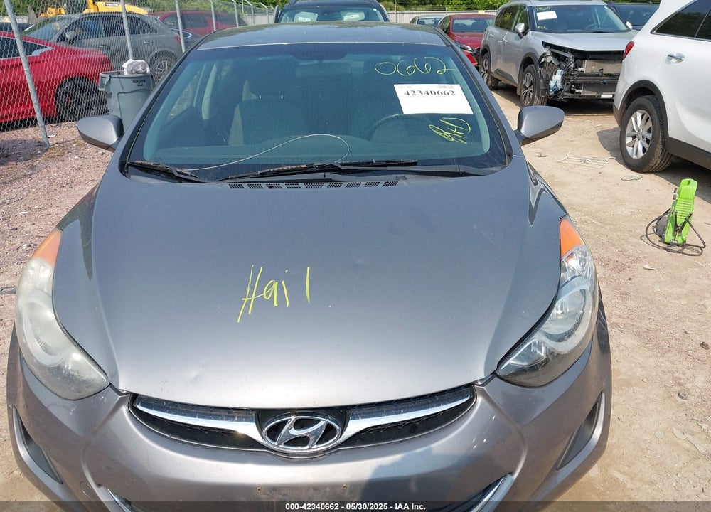 2013 HYUNDAI ELANTRA VIN: 5NPDH4AE8DH356667