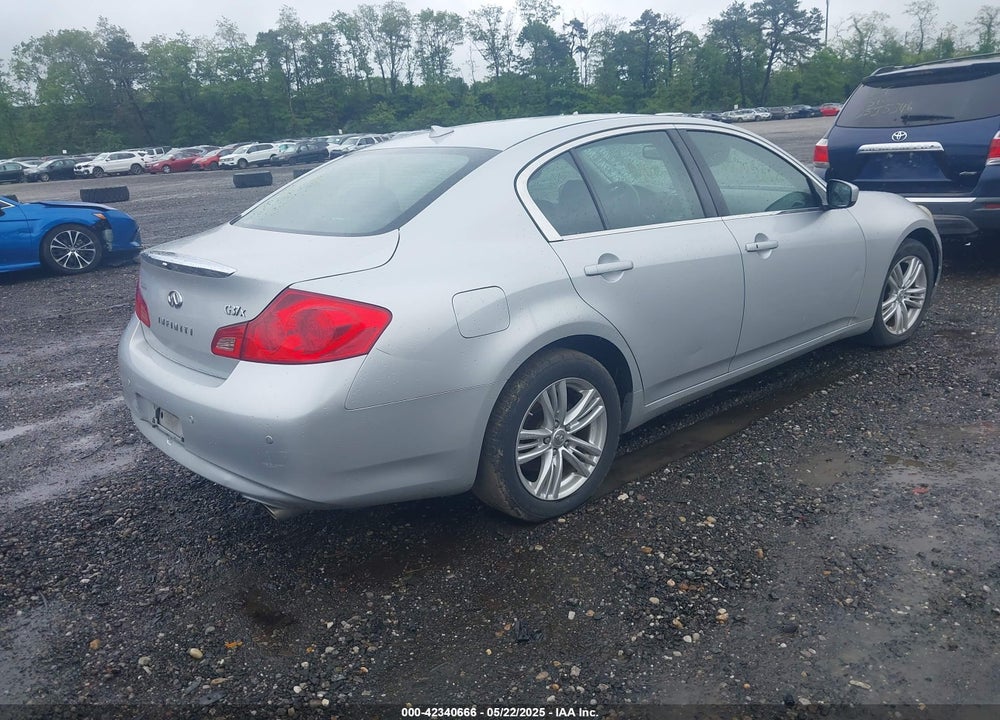 2010 INFINITI G37X VIN: JN1CV6ARXAM453036
