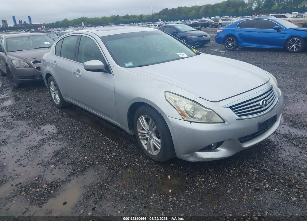 2010 INFINITI G37X VIN: JN1CV6ARXAM453036