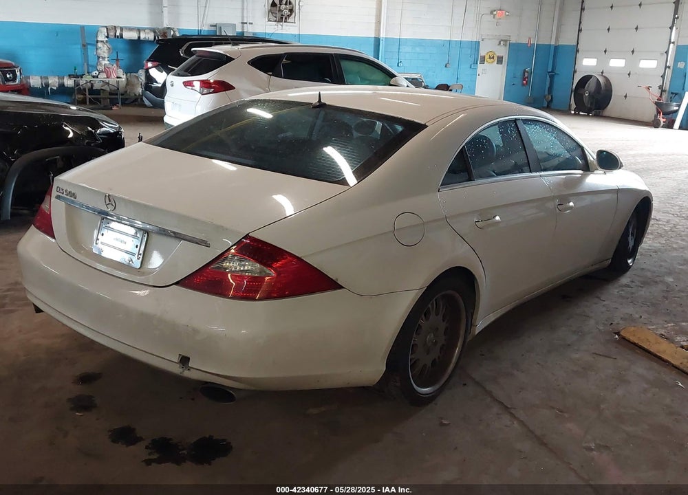 2006 MERCEDES-BENZ CLS 500 VIN: WDDDJ75X96A030135