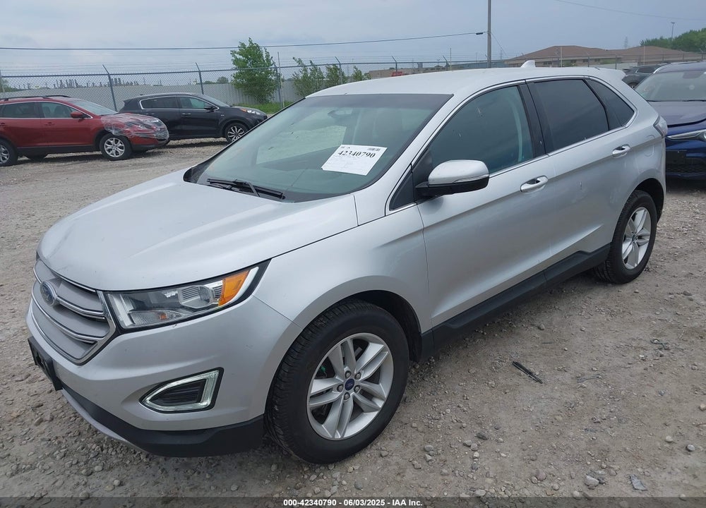 2017 FORD EDGE SEL VIN: 2FMPK4J86HBC55200