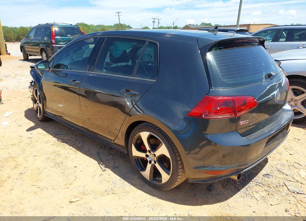 2016 VOLKSWAGEN GOLF VIN: 3VW547AU6GM064083
