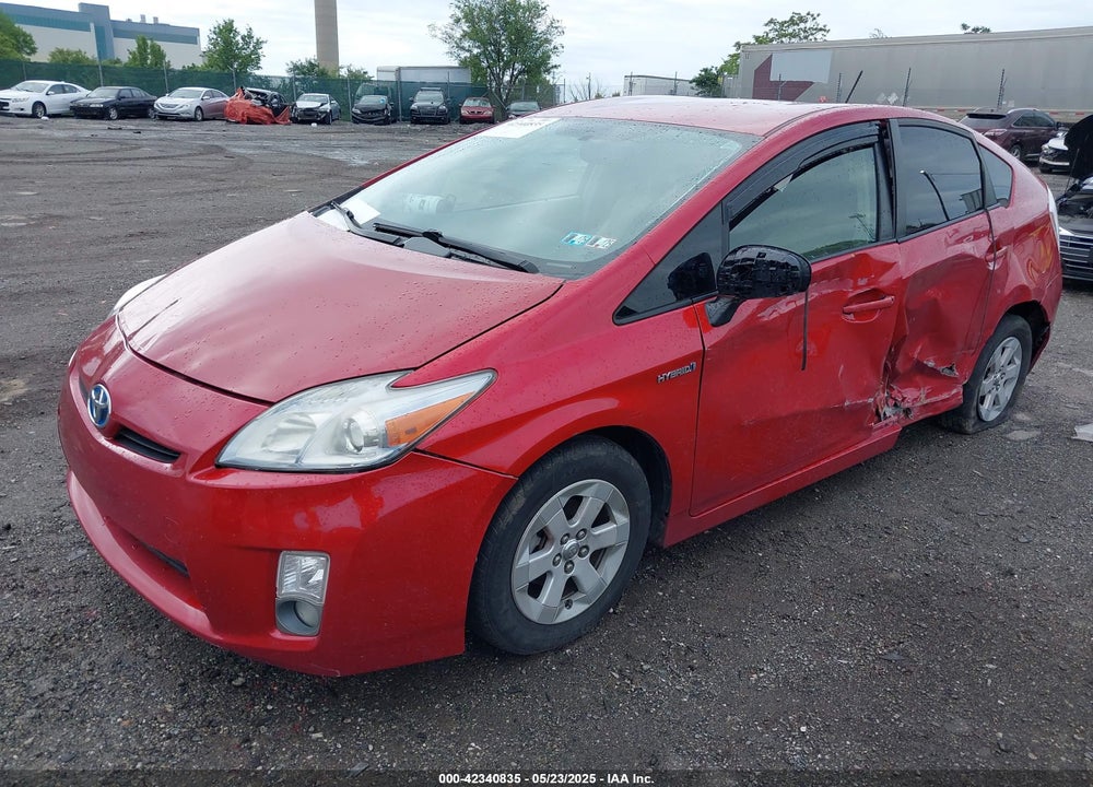 2011 TOYOTA PRIUS FIVE/FOUR/ONE/THREE/TWO VIN: JTDKN3DU9B0312085