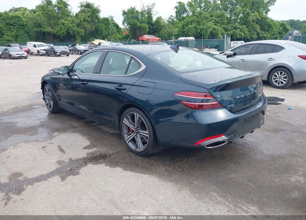 2024 GENESIS G70 VIN: KMTG54SE6RU138147