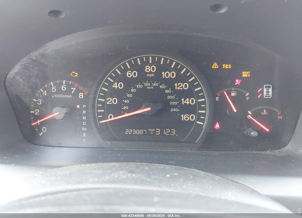 2005 HONDA ACCORD 3.0 EX VIN: 1HGCM66525A017070