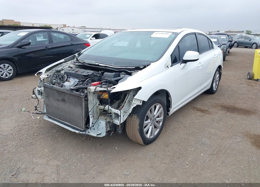 2012 HONDA CIVIC EX VIN: 2HGFB2F81CH545722