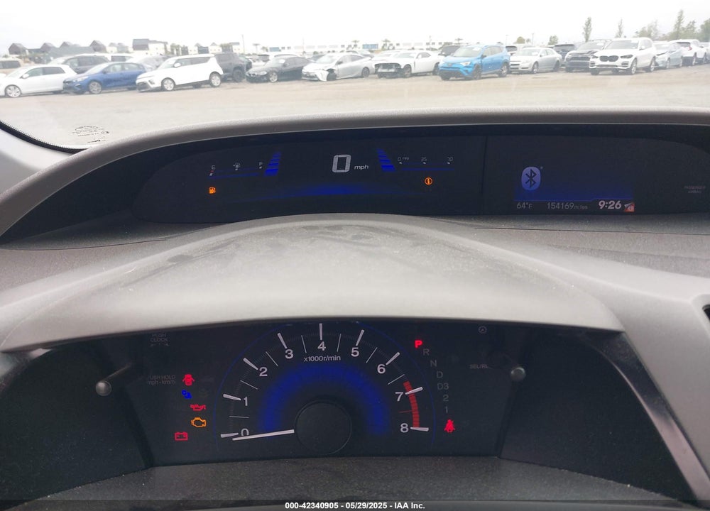 2012 HONDA CIVIC EX VIN: 2HGFB2F81CH545722