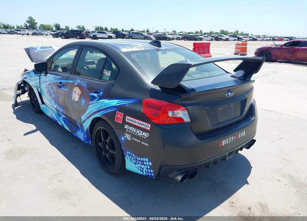 2017 SUBARU WRX VIN: JF1VA1B62H9819907