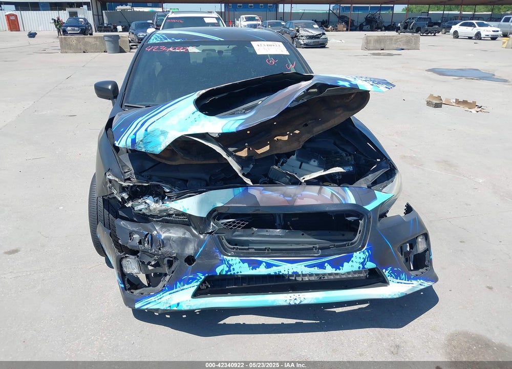 2017 SUBARU WRX VIN: JF1VA1B62H9819907