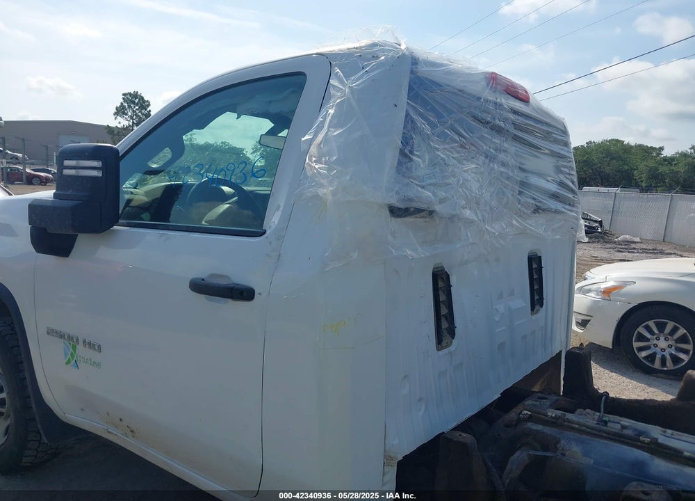 2022 CHEVROLET SILVERADO 2500HD 4WD LONG BED WT VIN: 1GC3YLE71NF293960