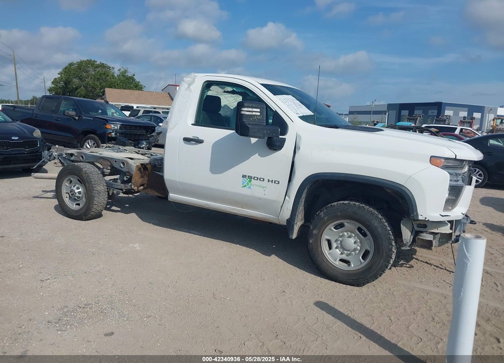 2022 CHEVROLET SILVERADO 2500HD 4WD LONG BED WT VIN: 1GC3YLE71NF293960