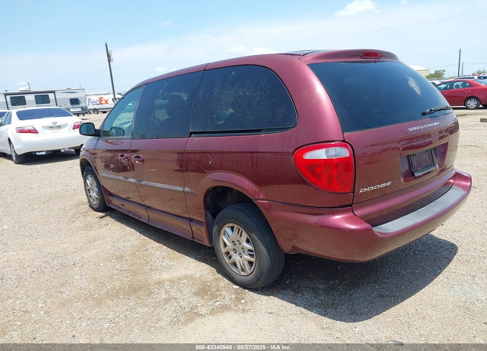 2002 DODGE GRAND CARAVAN SPORT VIN: 2B8GP44342R640934