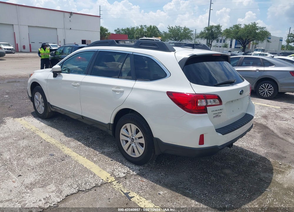 2016 SUBARU OUTBACK 2.5I PREMIUM VIN: 4S4BSACC8G3284481