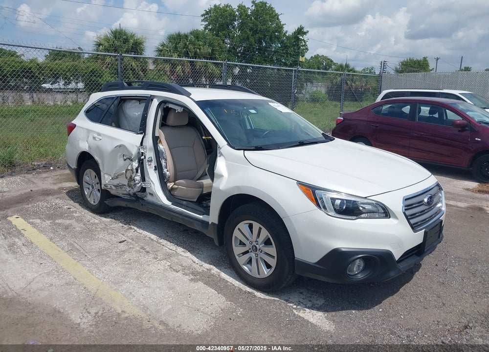 2016 SUBARU OUTBACK 2.5I PREMIUM VIN: 4S4BSACC8G3284481