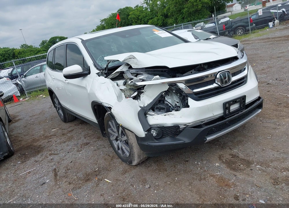 2022 HONDA PILOT 2WD EX-L VIN: 5FNYF5H52NB003232