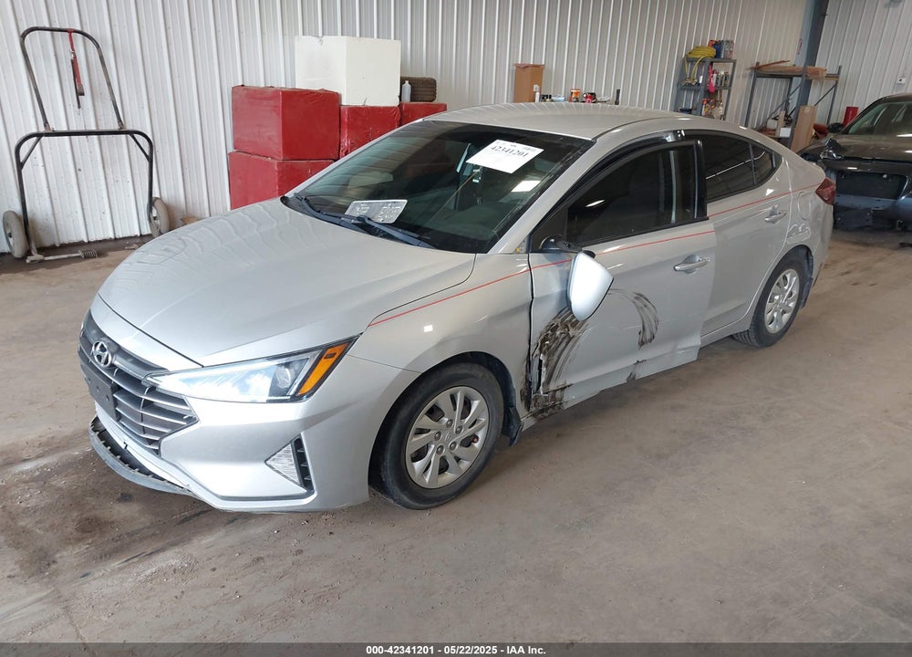 2019 HYUNDAI ELANTRA VIN: 5NPD74LF1KH473223