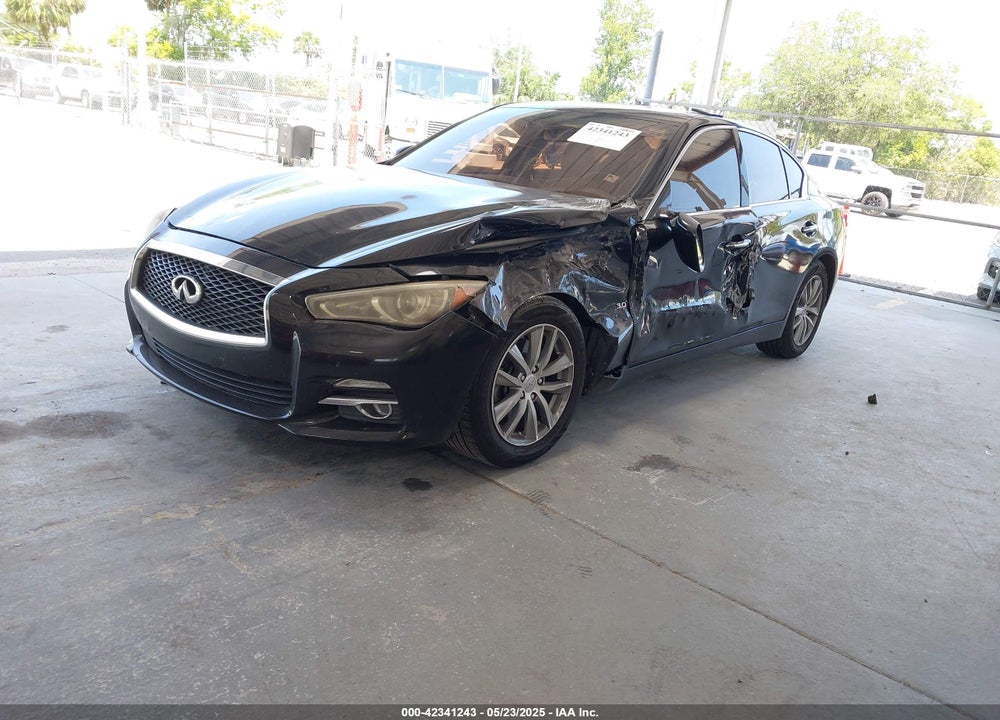 2016 INFINITI Q50 3.0T PREMIUM VIN: JN1EV7AR3GM341959