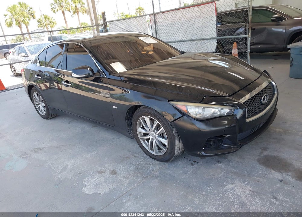 2016 INFINITI Q50 3.0T PREMIUM VIN: JN1EV7AR3GM341959