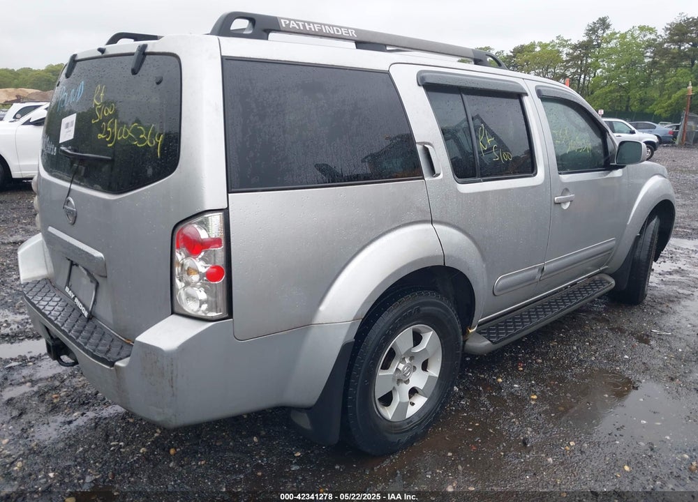2005 NISSAN PATHFINDER VIN: 5N1AR18W65C768169