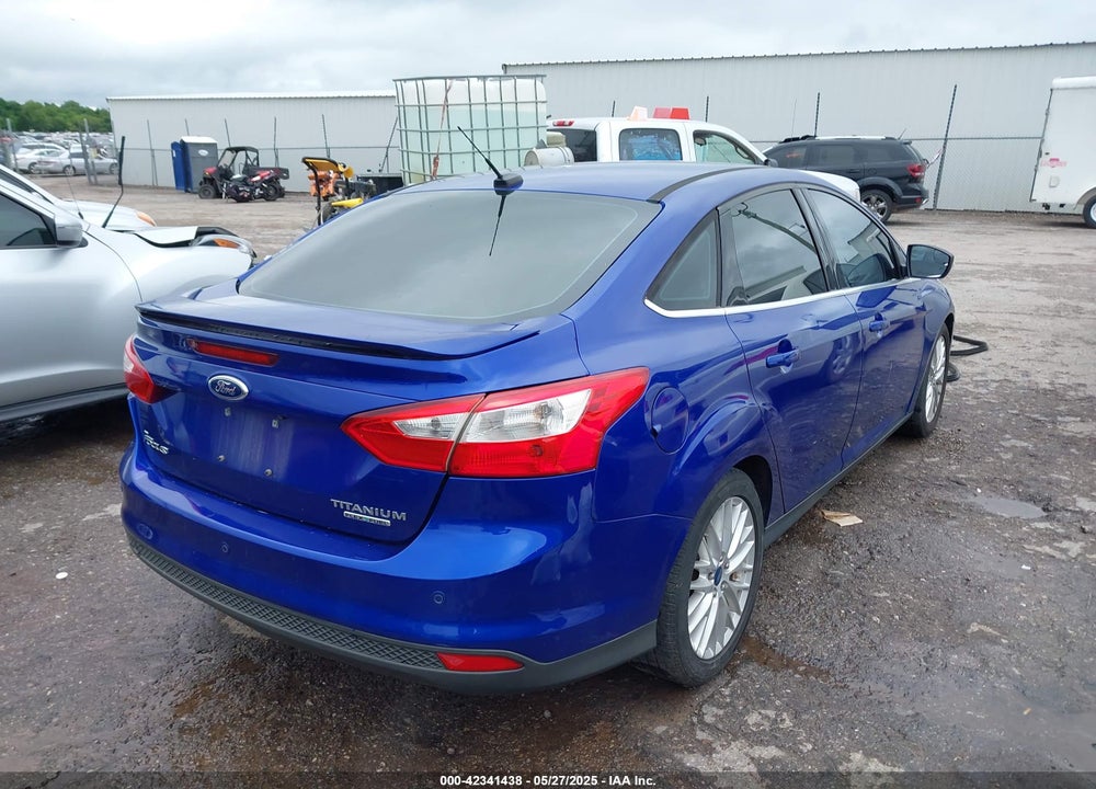 2013 FORD FOCUS VIN: 1FADP3J24DL362020