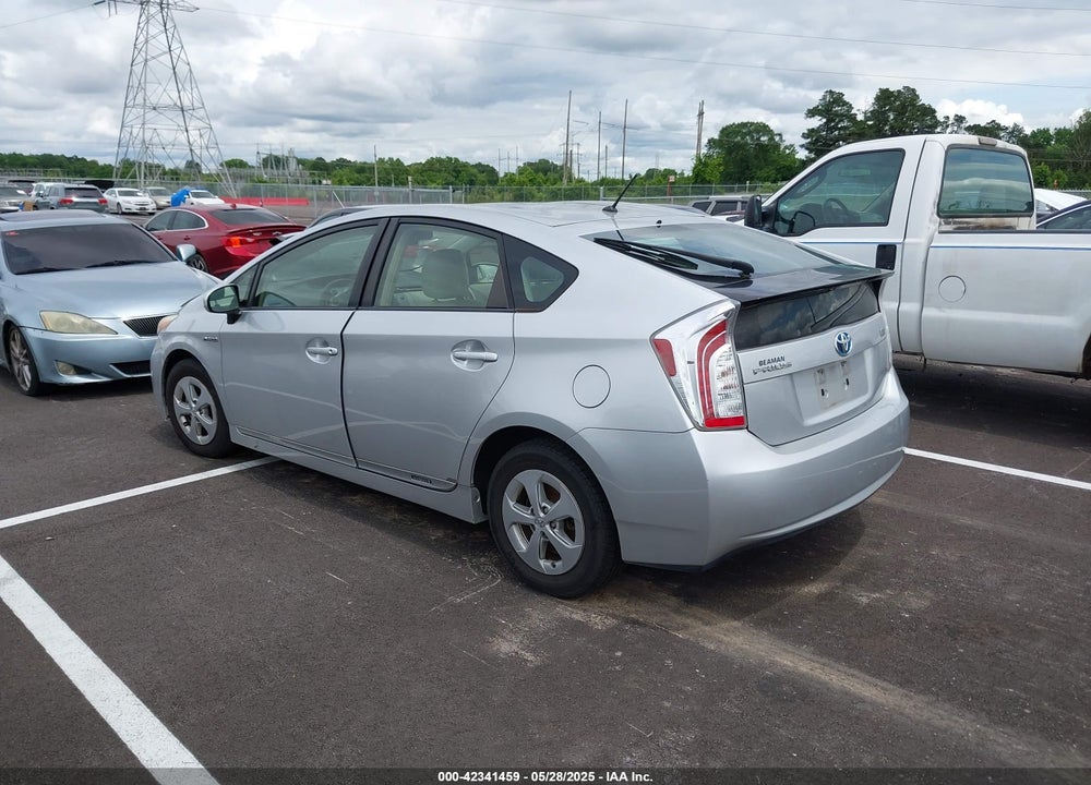 2012 TOYOTA PRIUS VIN: JTDKN3DU1C5485927