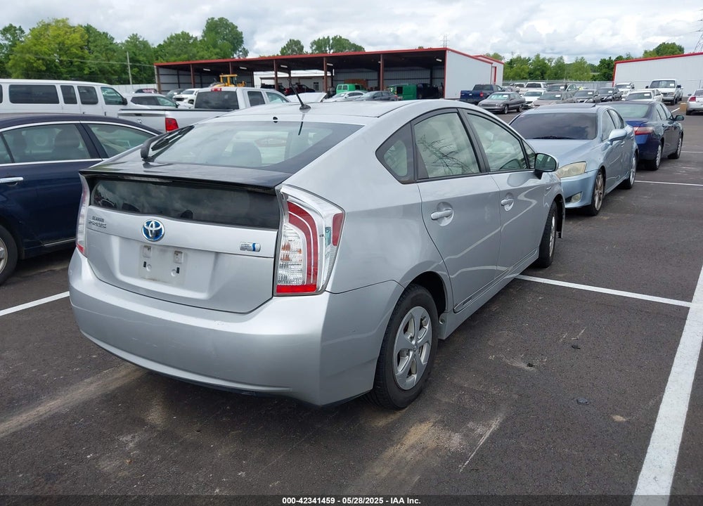 2012 TOYOTA PRIUS VIN: JTDKN3DU1C5485927