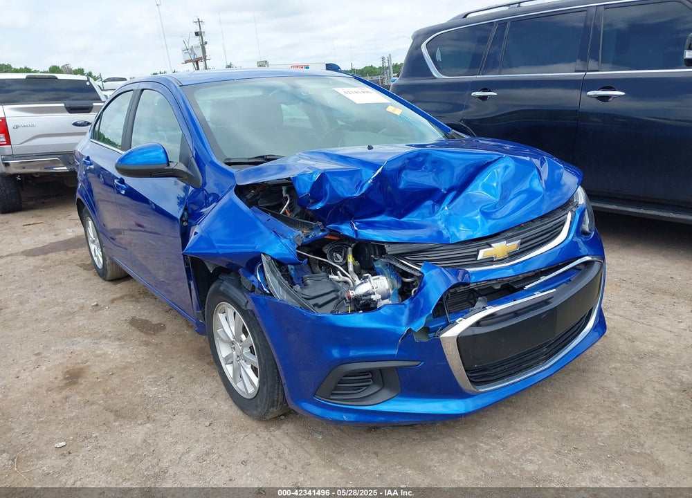 2018 CHEVROLET SONIC LT AUTO VIN: 1G1JD5SH2J4110558
