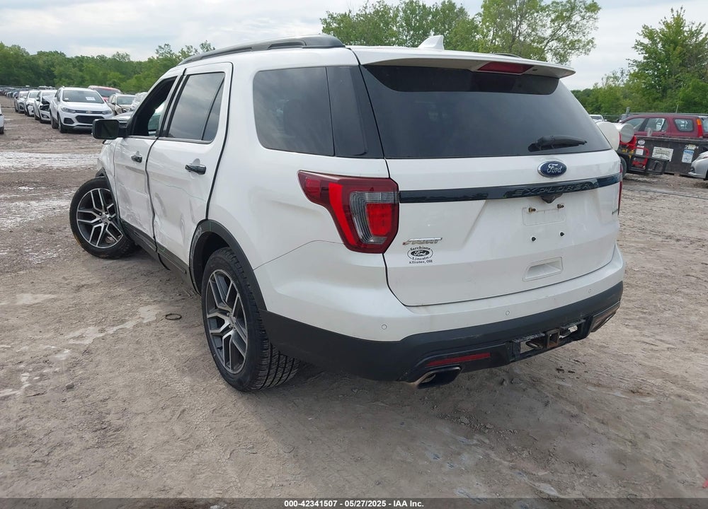 2016 FORD EXPLORER SPORT VIN: 1FM5K8GT2GGD00263