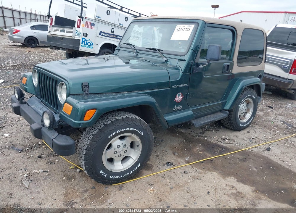 1999 JEEP WRANGLER SAHARA VIN: 1J4FY49S5XP482037