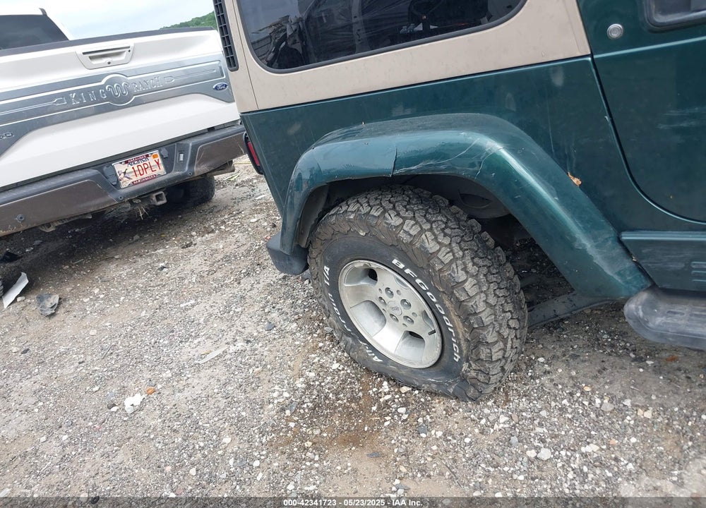 1999 JEEP WRANGLER SAHARA VIN: 1J4FY49S5XP482037
