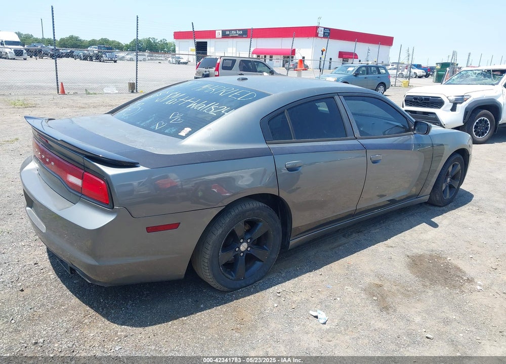 2012 DODGE CHARGER VIN: 2C3CDXBG4CH214708