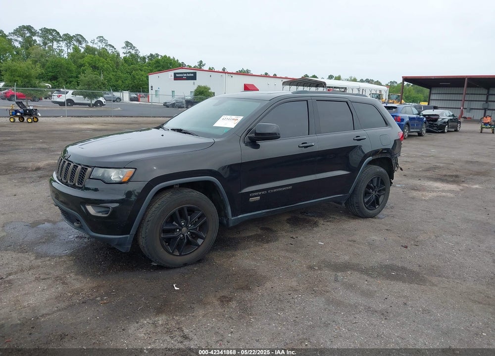 2016 JEEP GRAND CHEROKEE 75TH ANNIVERSARY VIN: 1C4RJEAG8GC351647