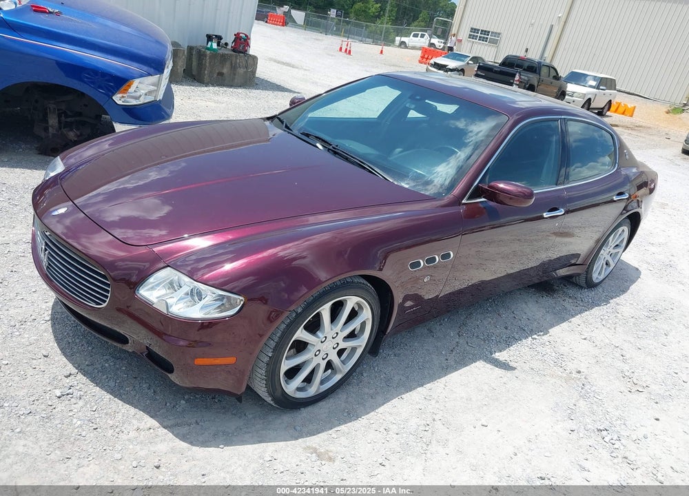 2007 MASERATI QUATTROPORTE VIN: ZAMFE39A670031803
