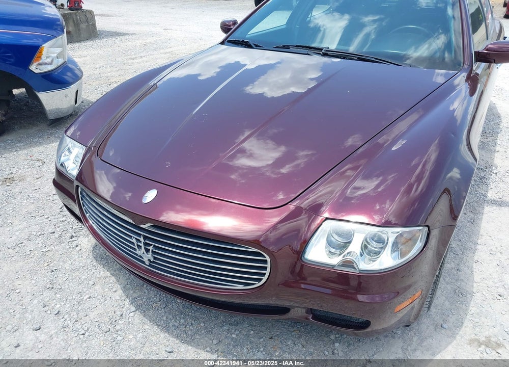 2007 MASERATI QUATTROPORTE VIN: ZAMFE39A670031803
