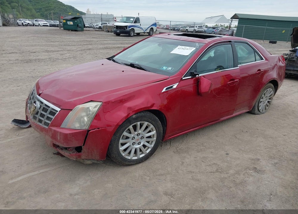 2012 CADILLAC CTS VIN: 1G6DG5E54C0156077
