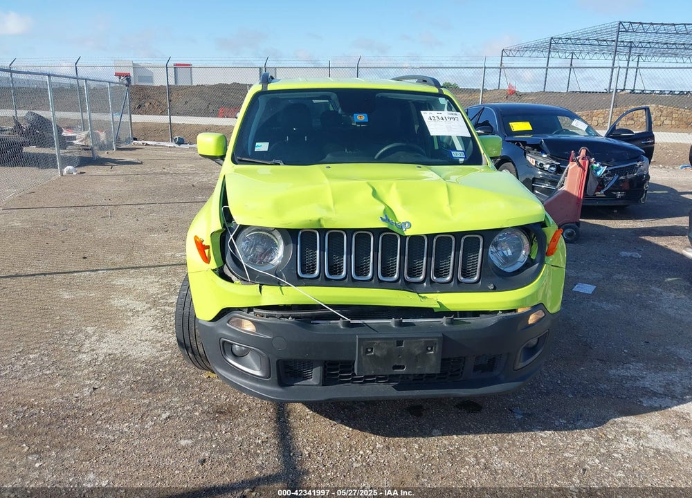 2018 JEEP RENEGADE LATITUDE FWD VIN: ZACCJABB6JPJ10039