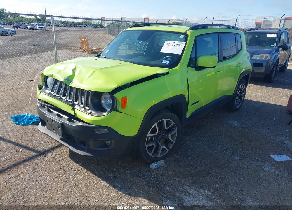 2018 JEEP RENEGADE LATITUDE FWD VIN: ZACCJABB6JPJ10039