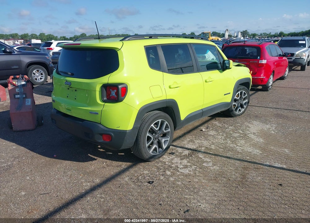2018 JEEP RENEGADE LATITUDE FWD VIN: ZACCJABB6JPJ10039