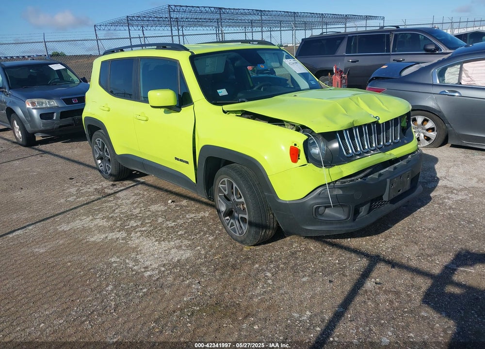 2018 JEEP RENEGADE LATITUDE FWD VIN: ZACCJABB6JPJ10039