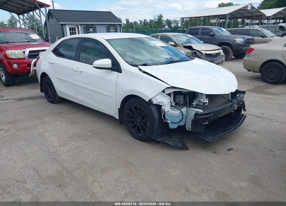 2018 TOYOTA COROLLA LE VIN: 2T1BURHE3JC055230