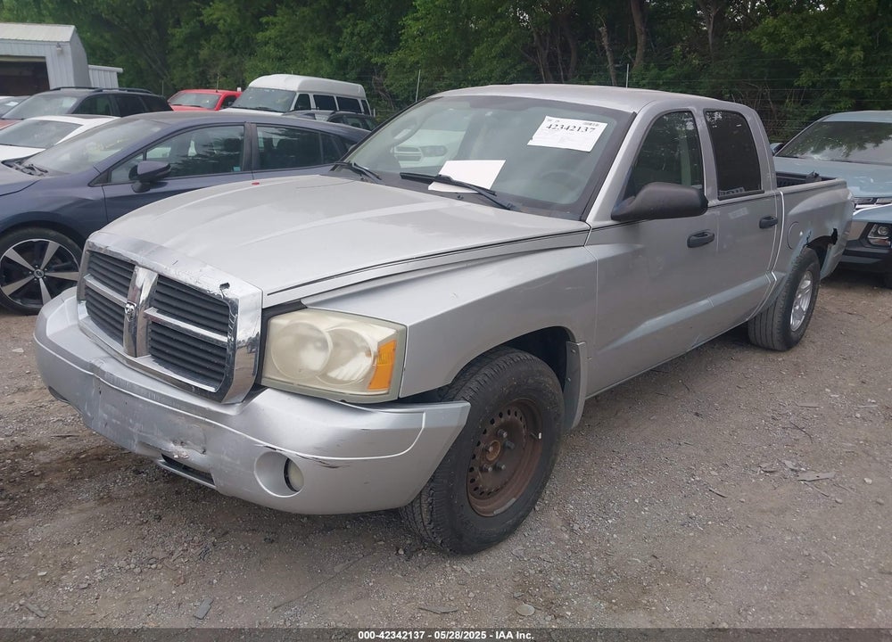 2007 DODGE DAKOTA SLT VIN: 1D7HE48P77S150303