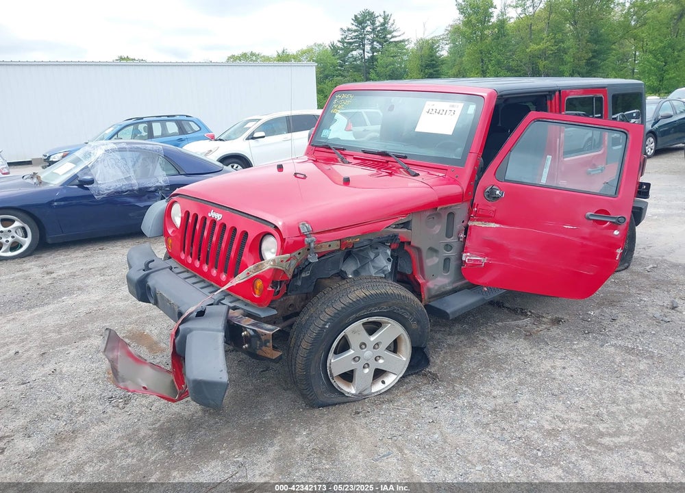2012 JEEP WRANGLER UNLIMITED SPORT VIN: 1C4BJWDG0CL141332