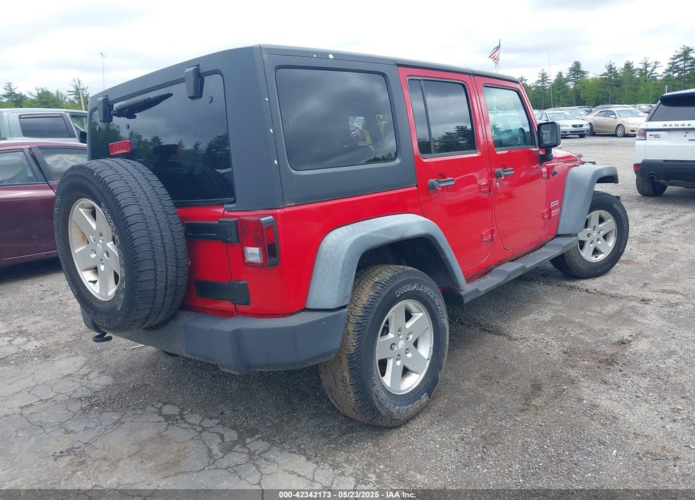2012 JEEP WRANGLER UNLIMITED SPORT VIN: 1C4BJWDG0CL141332