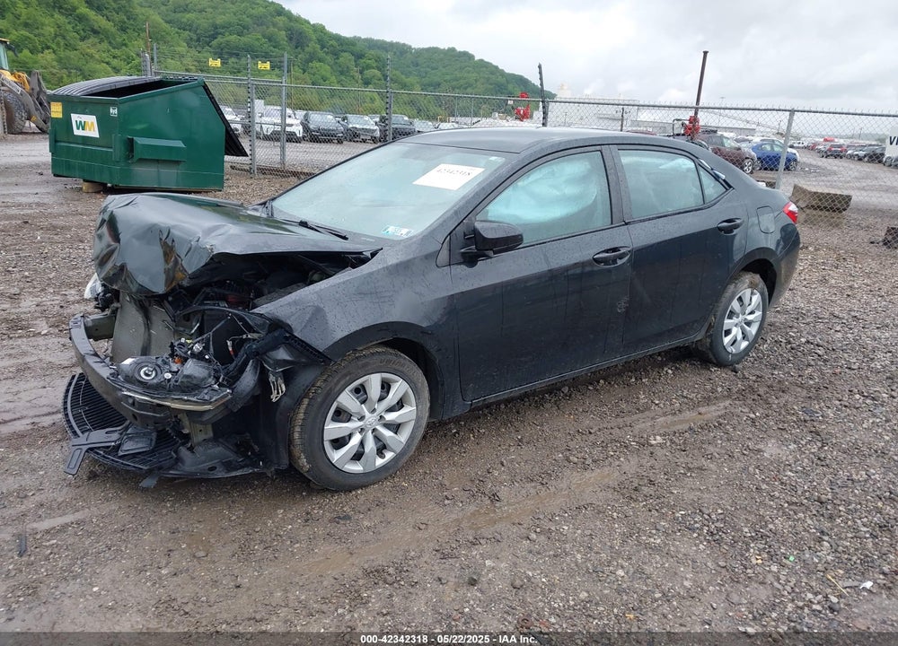 2016 TOYOTA COROLLA VIN: 5YFBURHE8GP515801