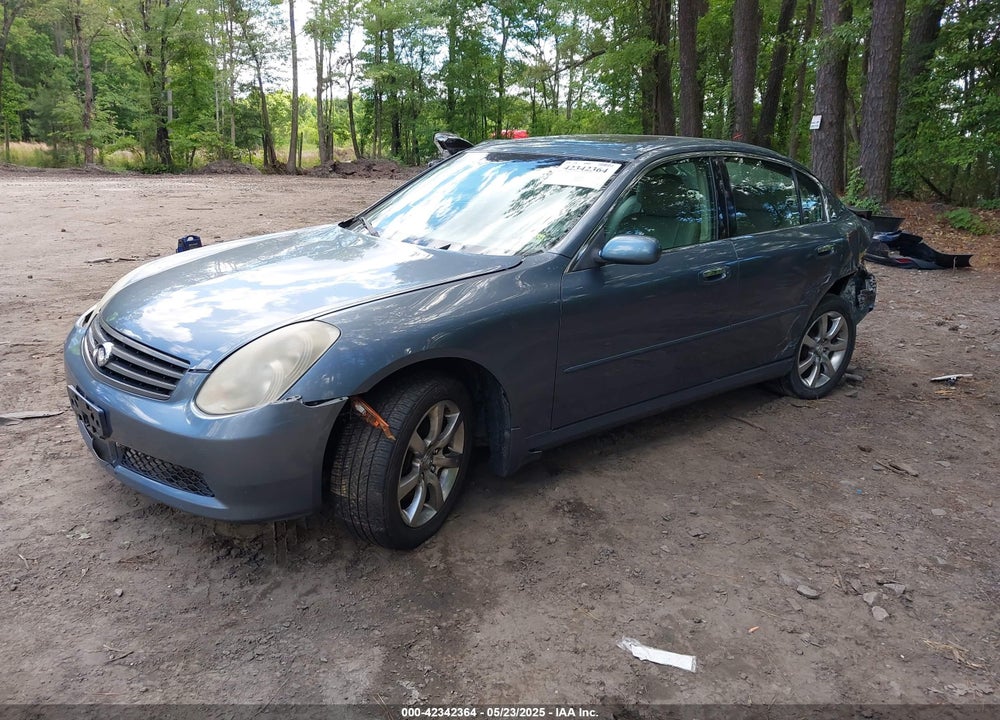 2006 INFINITI G35X VIN: JNKCV51F66M603176